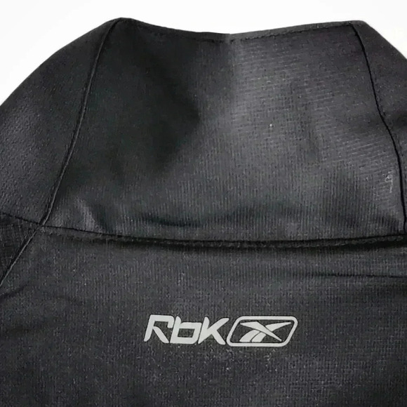 Mid-2000s Reebok Hockey Warm-Up Jacket Men’s XL Rbk Windbreaker Black Unworn - Picture 12 of 15